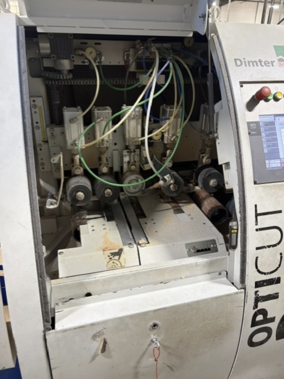 Used 2006 Dimter Opticut 200 Optimizing Cutoff Saw