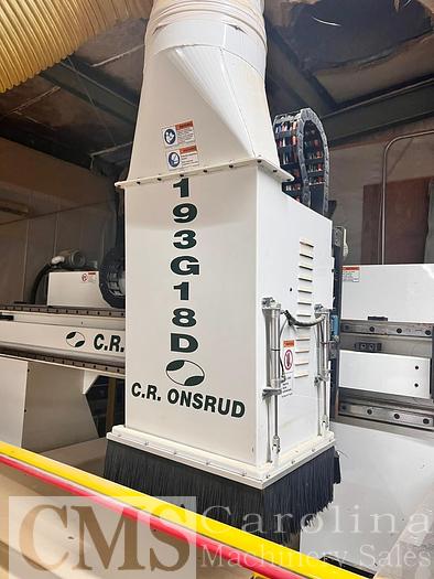 Used 2012 CR Onsrud Model 193G18D 5x16 CNC Router