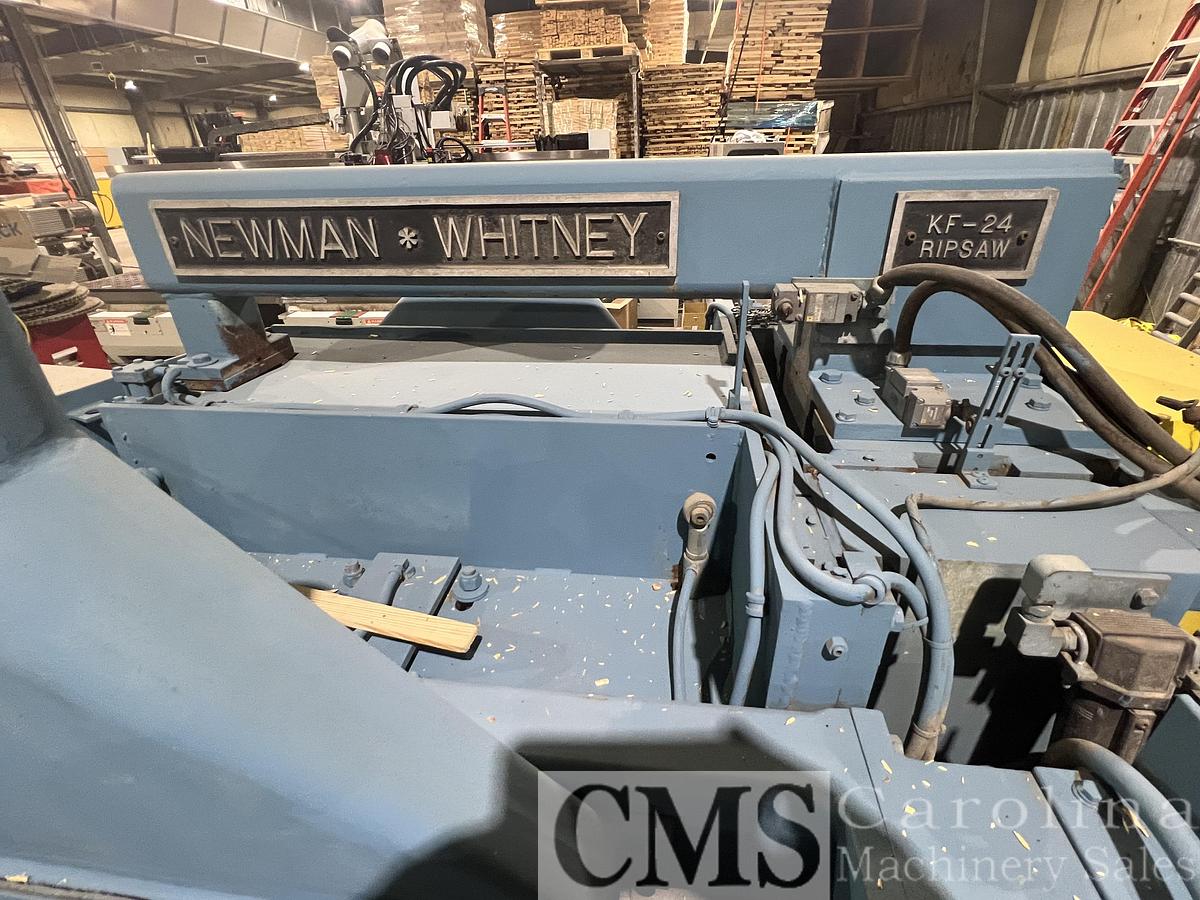 Used Newman Whitney KF-24 Gang Rip Saw
