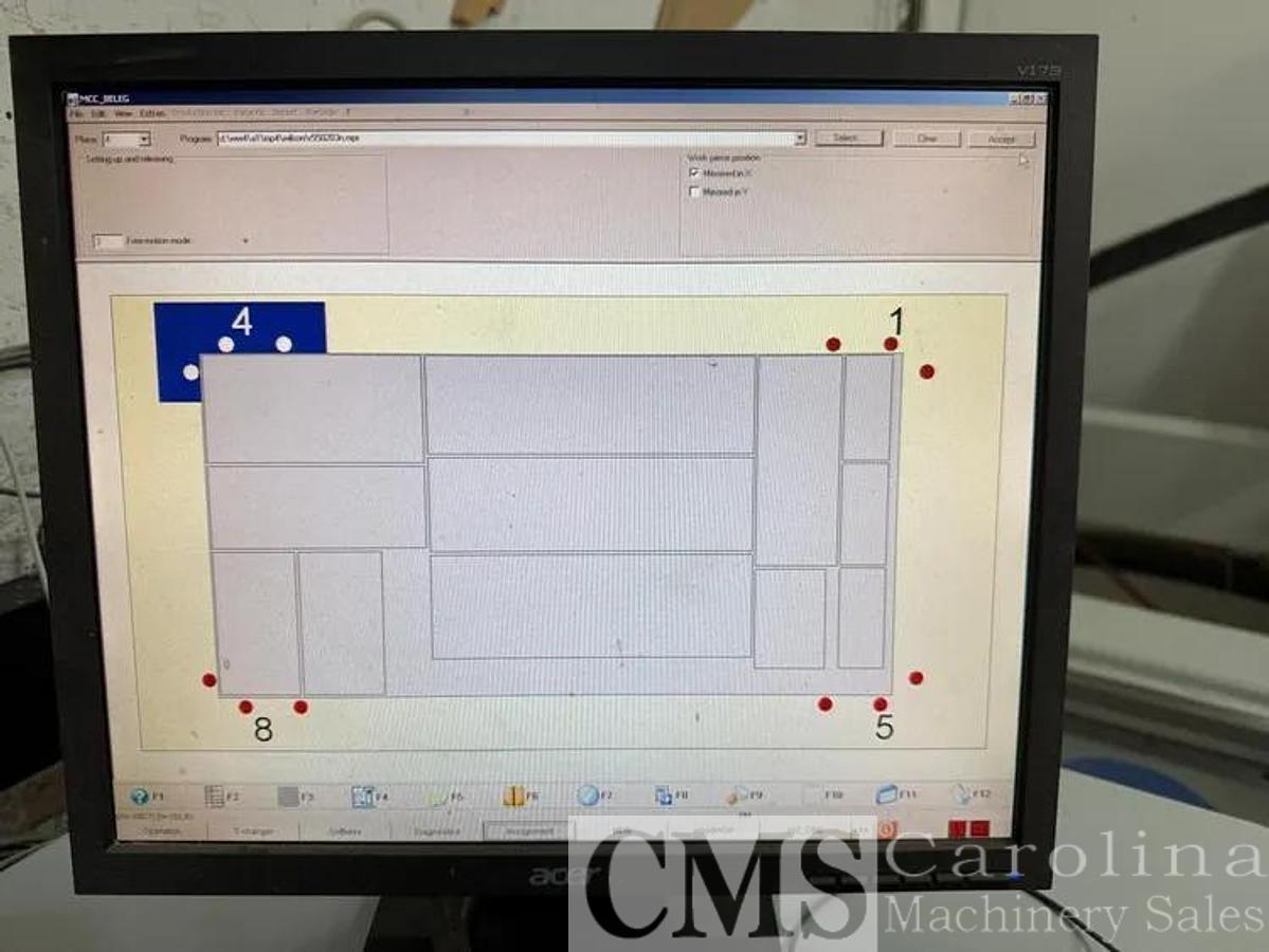 Used 2011 Homag BHP 007 Flat Table CNC Machine with ATC & Boring: