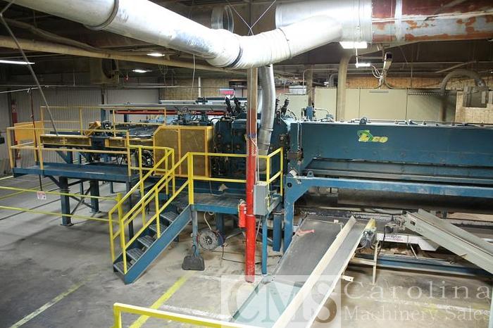 Used Lico 5-Saw Rip System with Scanning