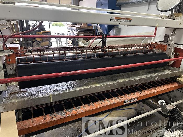 Used Black Brothers HPL Line with a 5' x 12' End Loading Cold Press