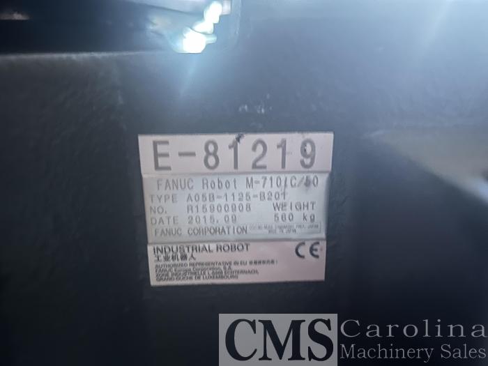 Used 2015 Fanuc E 81219 Robots