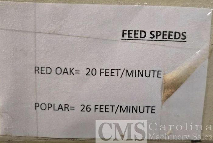 Used Timesavers 53" 3-Head + 3-Head Top & Bottom Sander Line