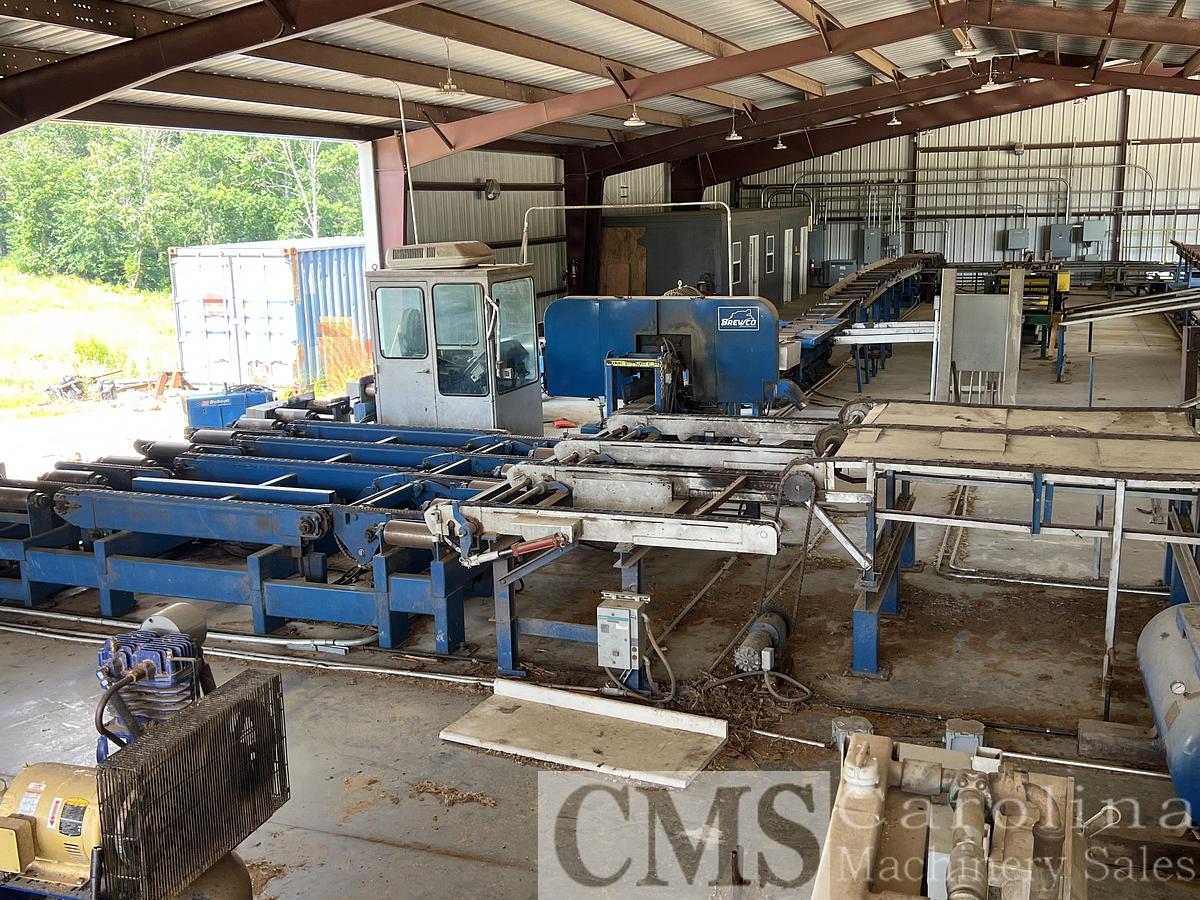 Used Compete Hardwood & Tie Sawmill with Land HMC, Edmiston, Frick, Brewco, Fulghum