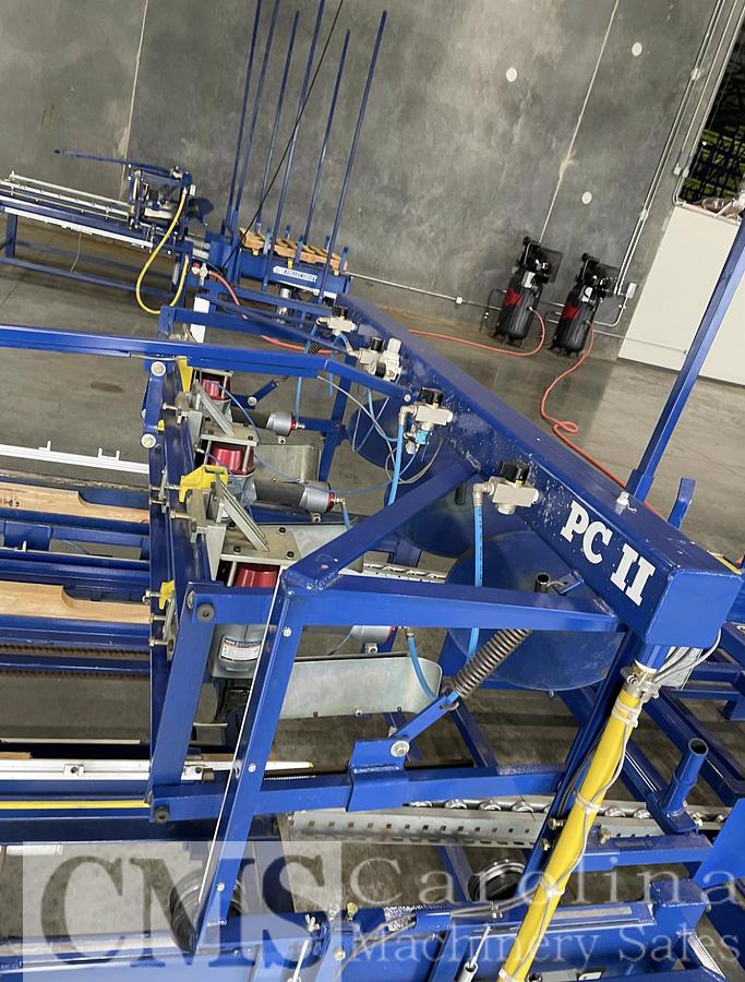 Used Pallet Chief PCII Pallet Nailer with Stacker