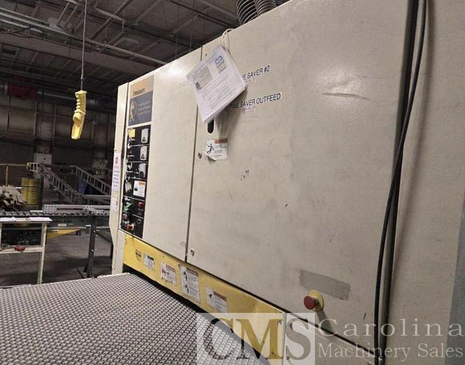 Used Timesavers 53" 3-Head + 3-Head Top & Bottom Sander Line