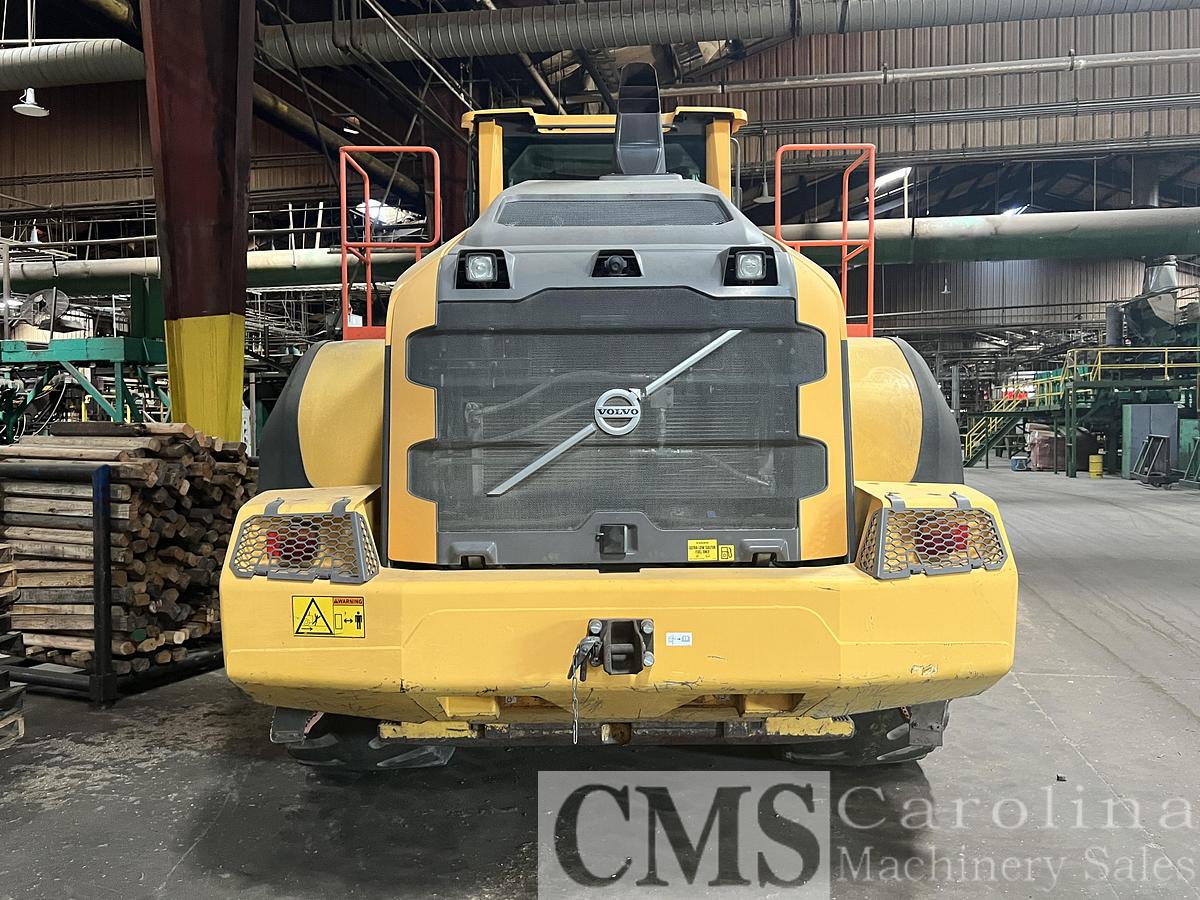 Used Volvo Loader with Log Forks
