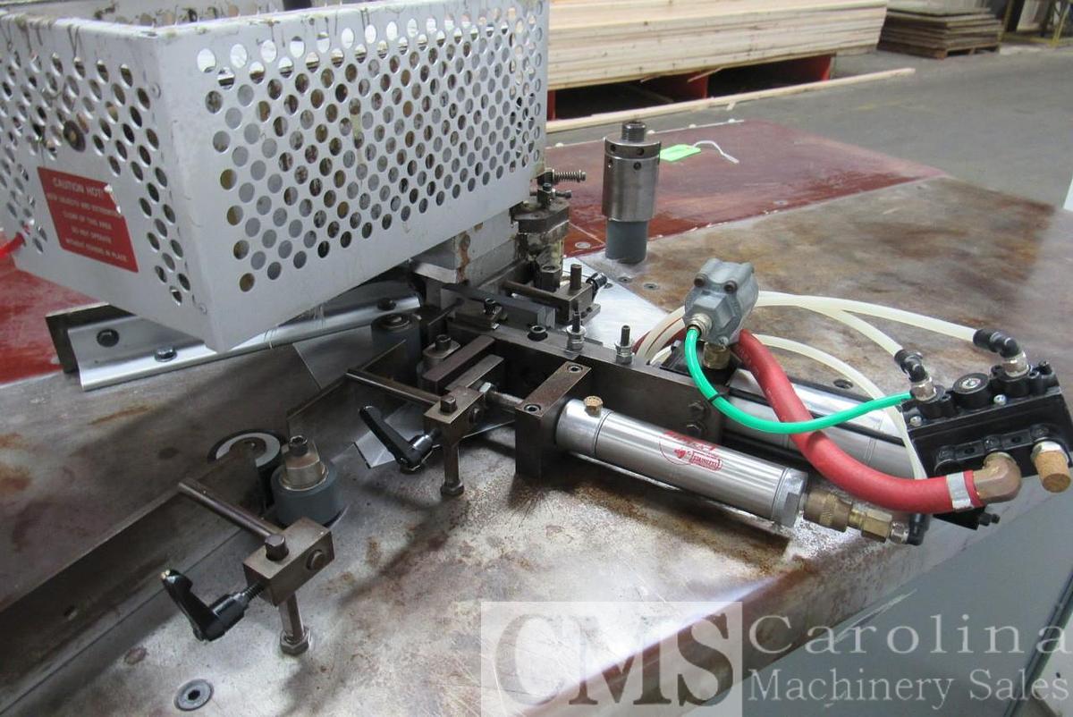 Used Delmac  DMG-50CB Contour Edgebander 220V 3PH 3Hp Wood Panel Edgebanding Machine