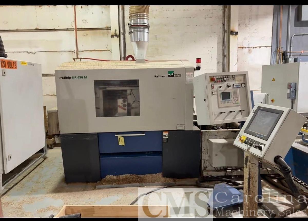 Used 2006 Raimann KR450M Rip Saw with Value Rip IV Infeed