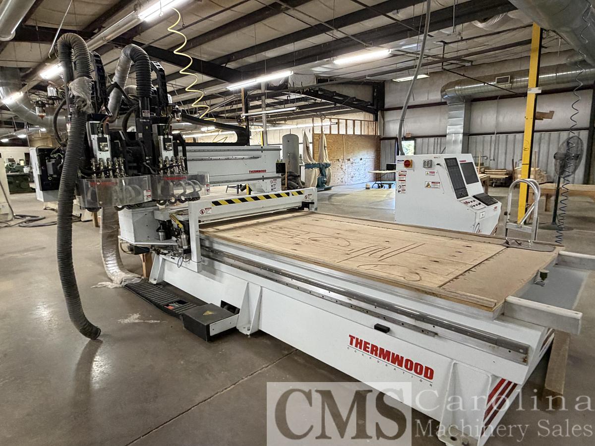 Used 2018 Thermwood FrameBuilder 53 CNC Router with Roller Hold Down