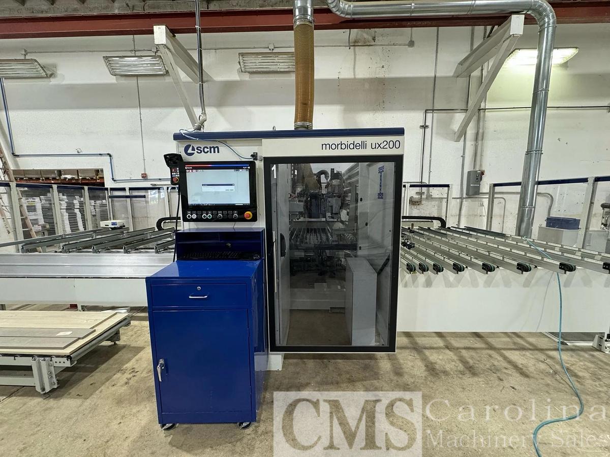 Used 2021 Morbidelli UX200 CNC Drilling and Machining Center Router