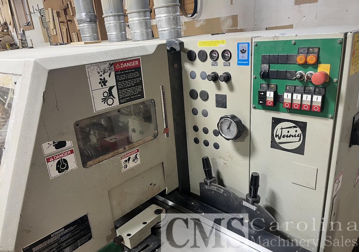 Used 1999 Weinig Profimat 23E Select Moulder with R950 Grinder