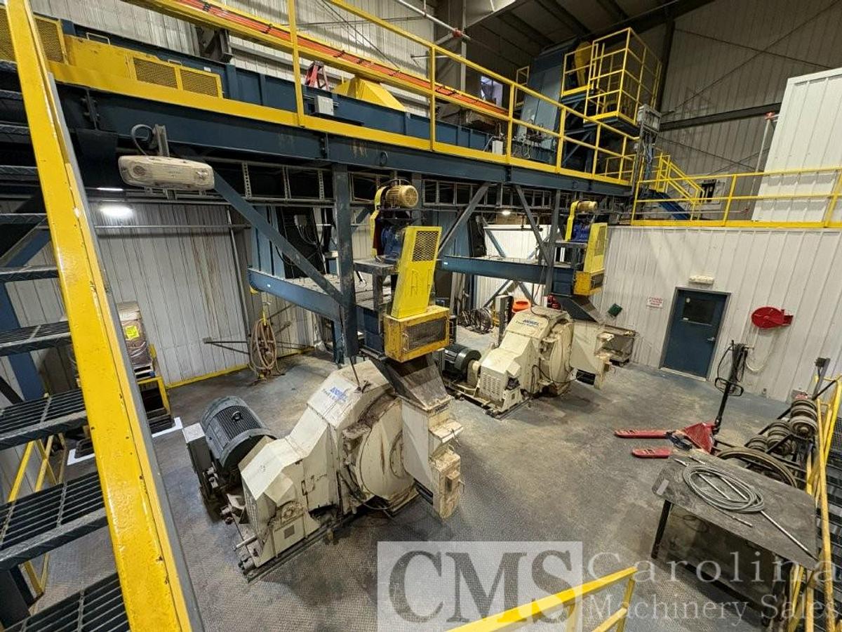 Used Complete Operation Pellet Mill - 75,000 Tons Per Year