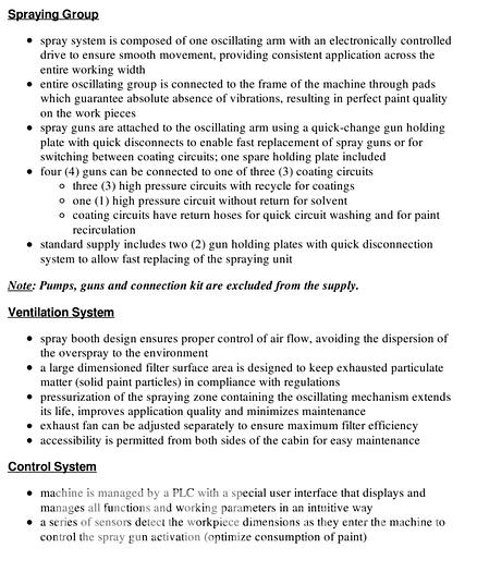Used 2018 Makor START-ONE M/P Spray Sytem
