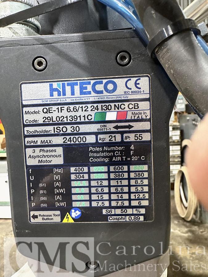 Used Motionmaster QE1F 6.6/12 24 130 NC CB 5-Axis CNC Router