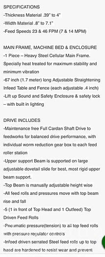 Used Leadermac LMC 418 Moulder