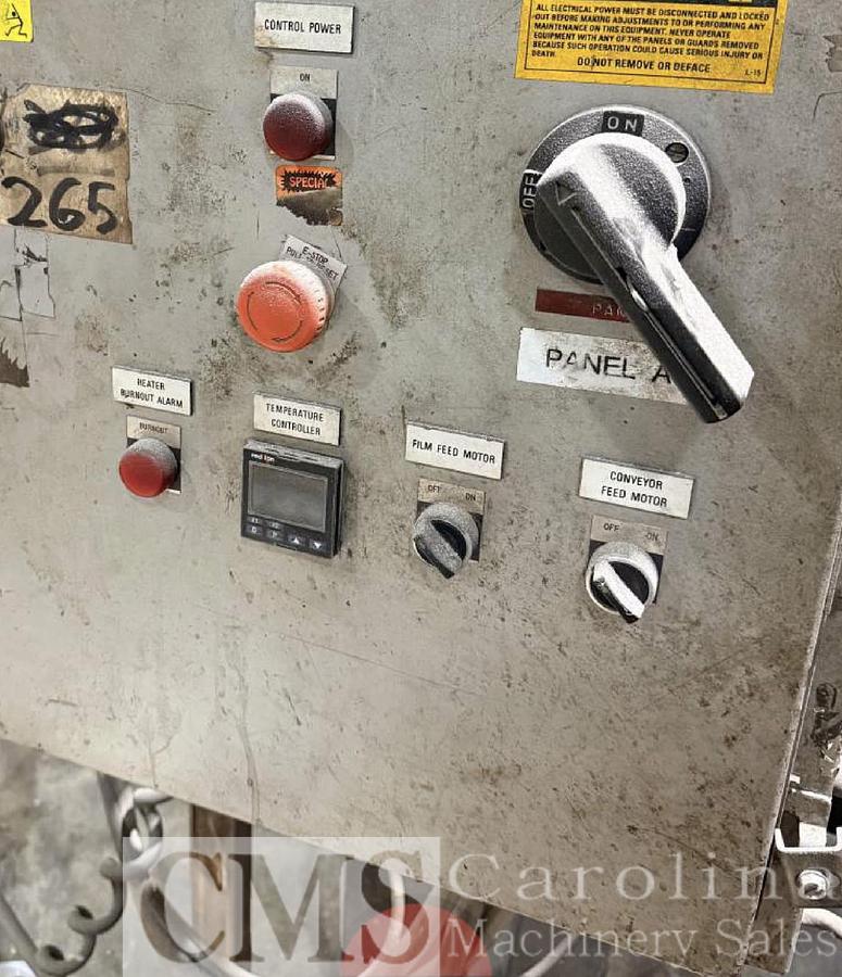 Used Hamer Model 2080 Form Fill Seal Bagging Line