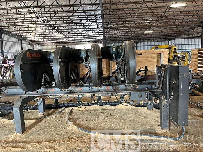 Used Wood-Mizer 4-Head Resaw with Run Around System