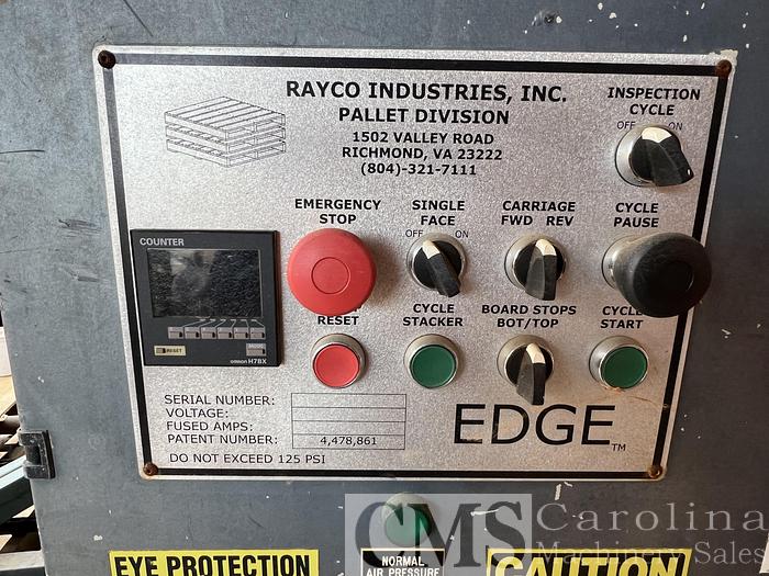 Used Rayco Edge Pallet Nailer