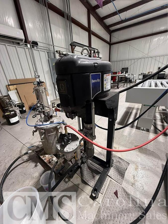 Used Cefla Mito Sprayer Finishing Line with UV Ovens