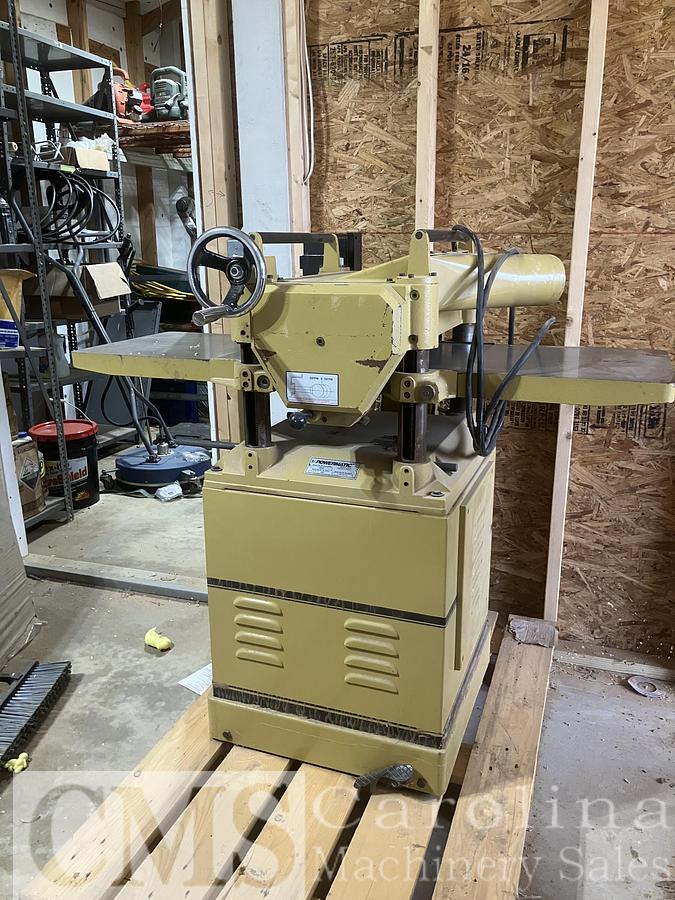 Used Powermatic  15 HH Planer
