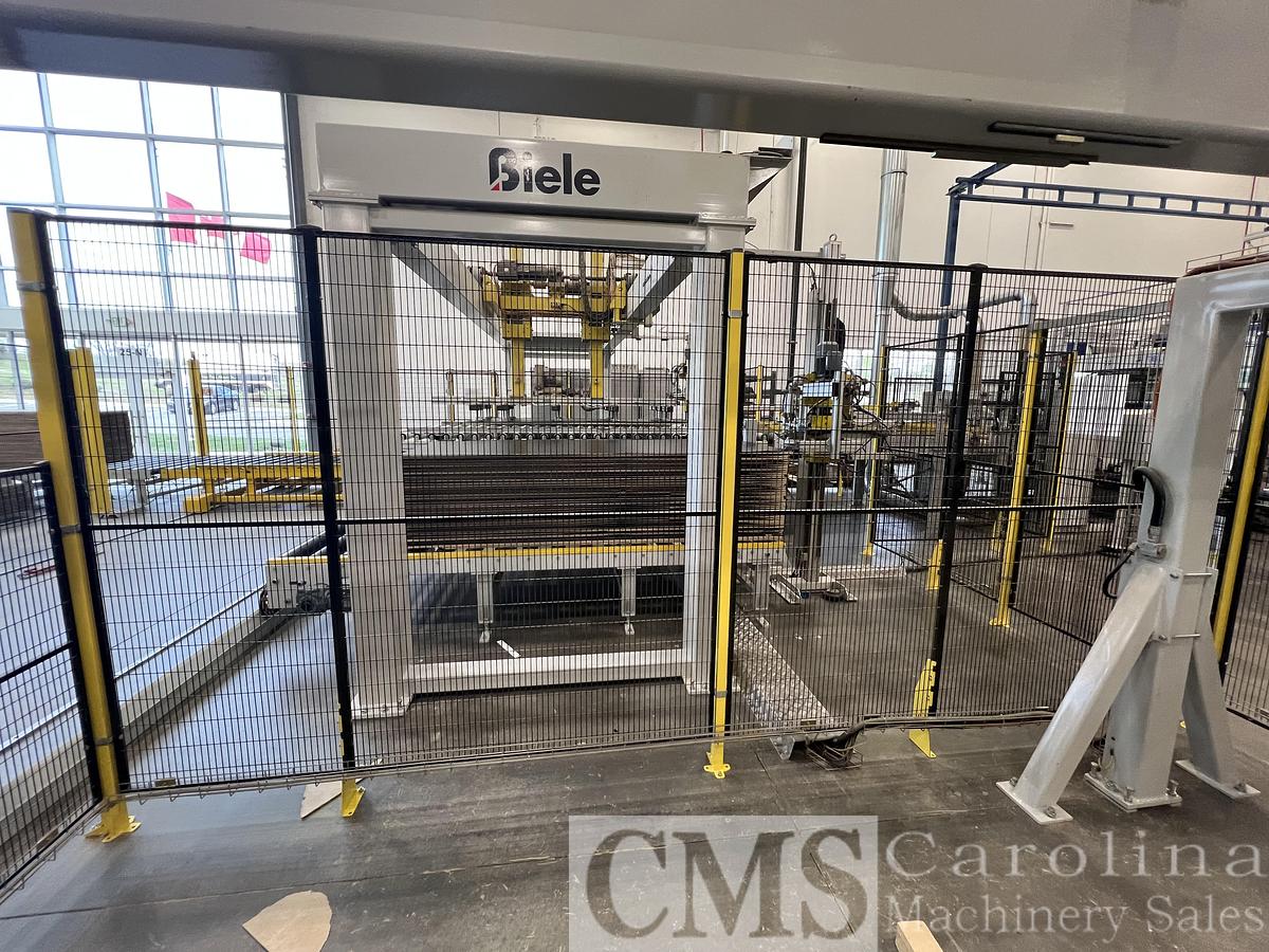 Used 2020 Barberan Top & Bottom Laminating Line with Biele Automatic Infeed/Outfeed System
