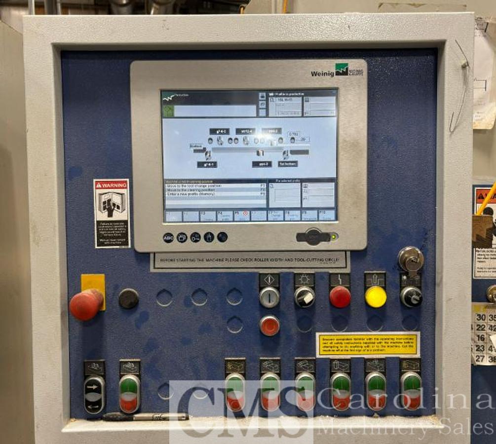 Used 2007 Weinig Powermat 500 12" Moulder