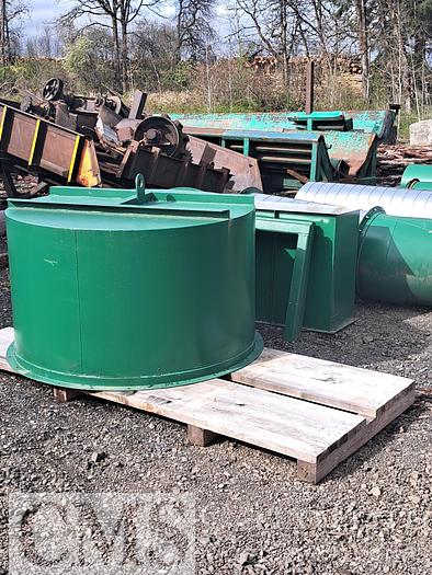 Used Twin City Fan & Blower 100 HP Blower with 9 ' Cyclone