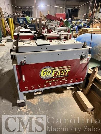 Used Go Fast 2NXL Double Head Pallet Notcher