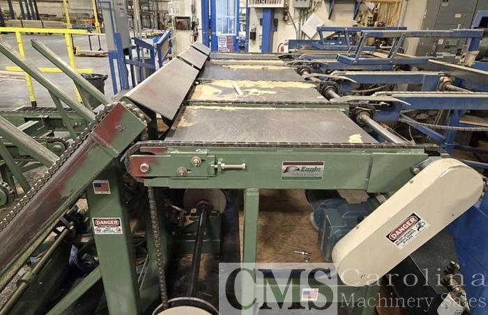 Used Eagle Machinery  Infeed Deck w/ Tilt Hoist