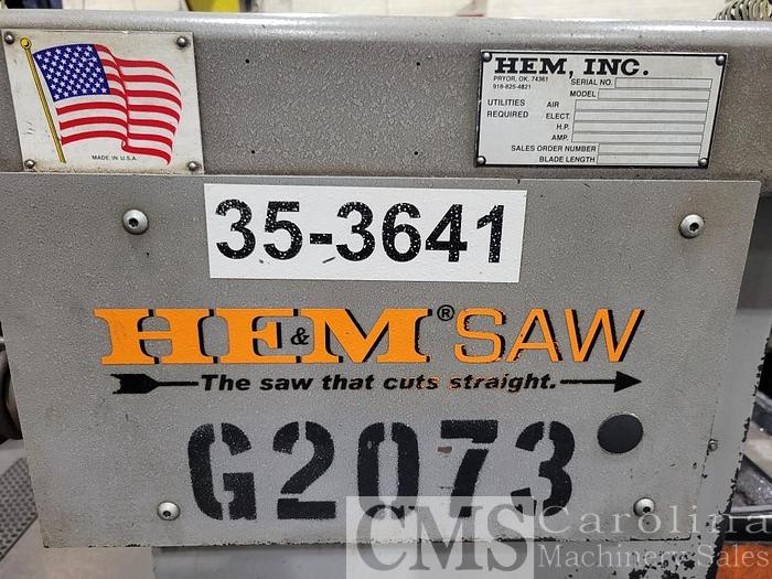 Used Hew Saw Cyclone AC Metal Cutting Horizontal Bandsaw