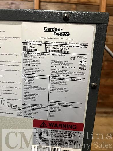 Used 2011 Gardner Denver EBE99Q With 2023 Air Dryer