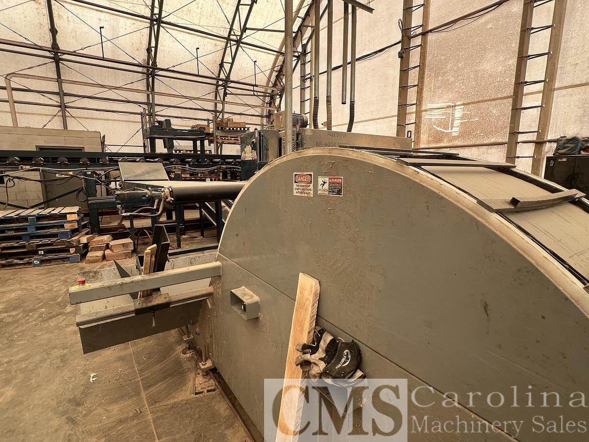 Used Brewer Complete Scragg Mill & Pallet Cut Stock Line