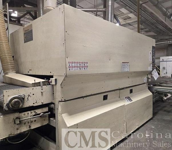 Used Timesavers 53" 3-Head + 3-Head Top & Bottom Sander Line