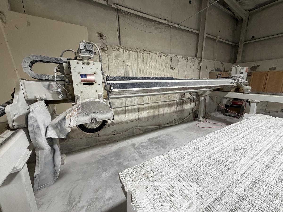 Used Park Industries Sierra Manual Stone Bridge Saw