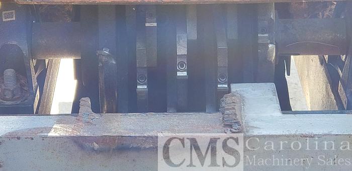Used Custom Built Single Head Pallet Notcher