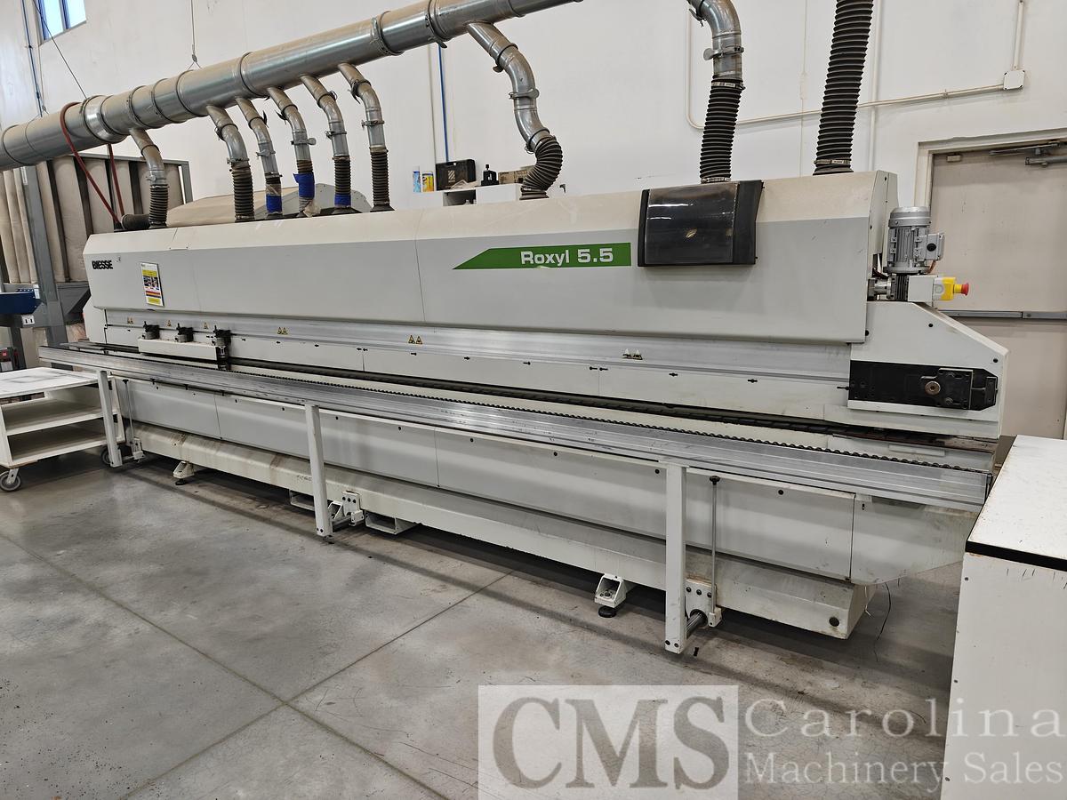Used 2015 Biesse Roxyl 5.5 Single Sided Edgebander