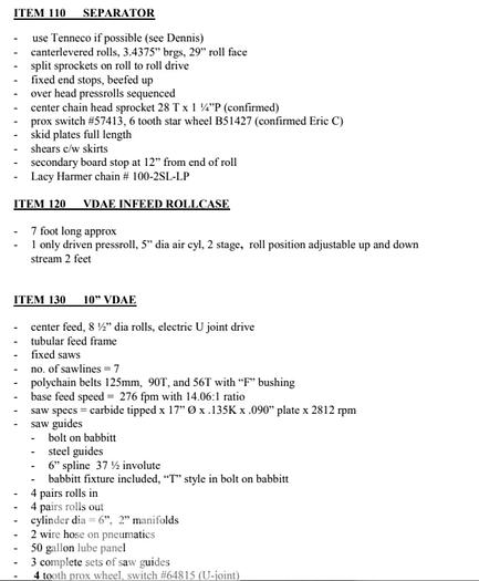 Used 2008 Optimil 4-Side Canter Sawmill