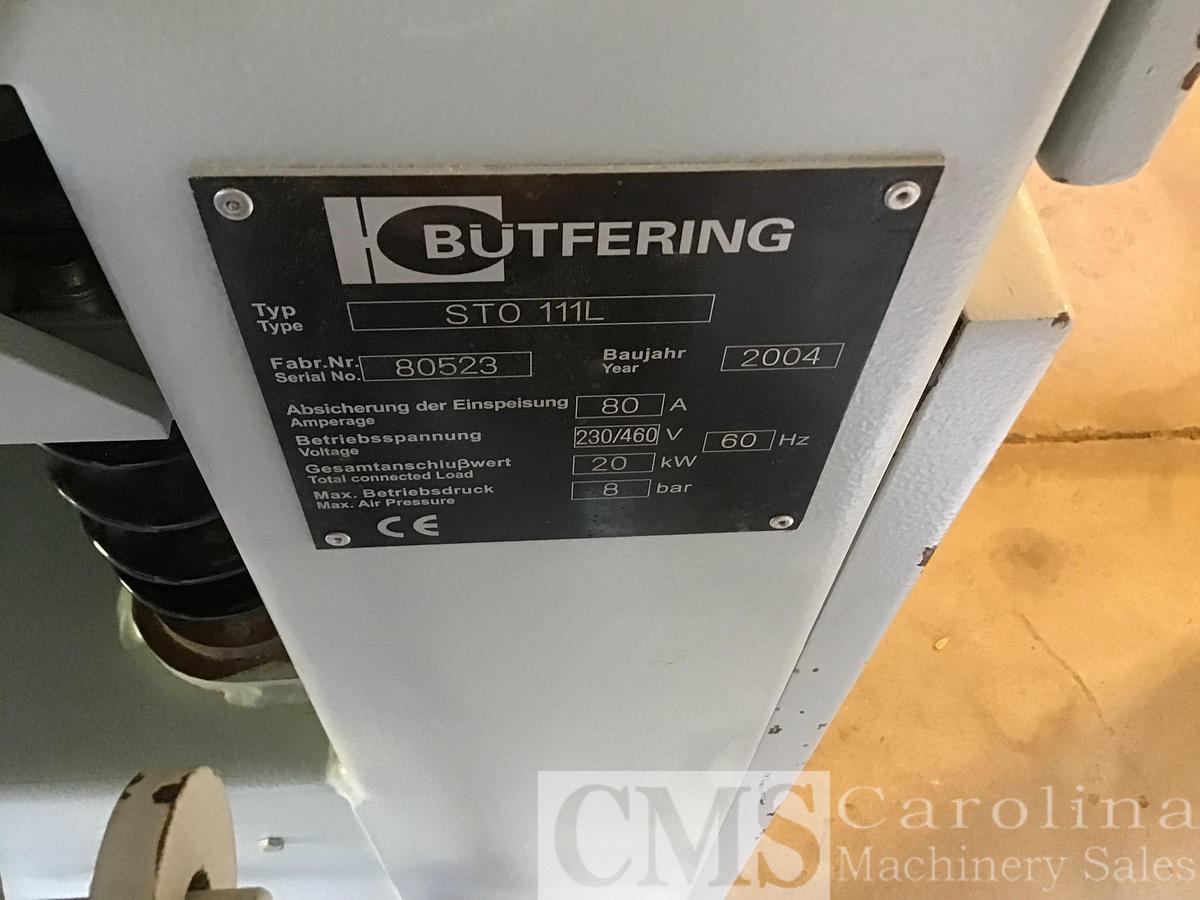 Used 2004 Butfering  STO 111L