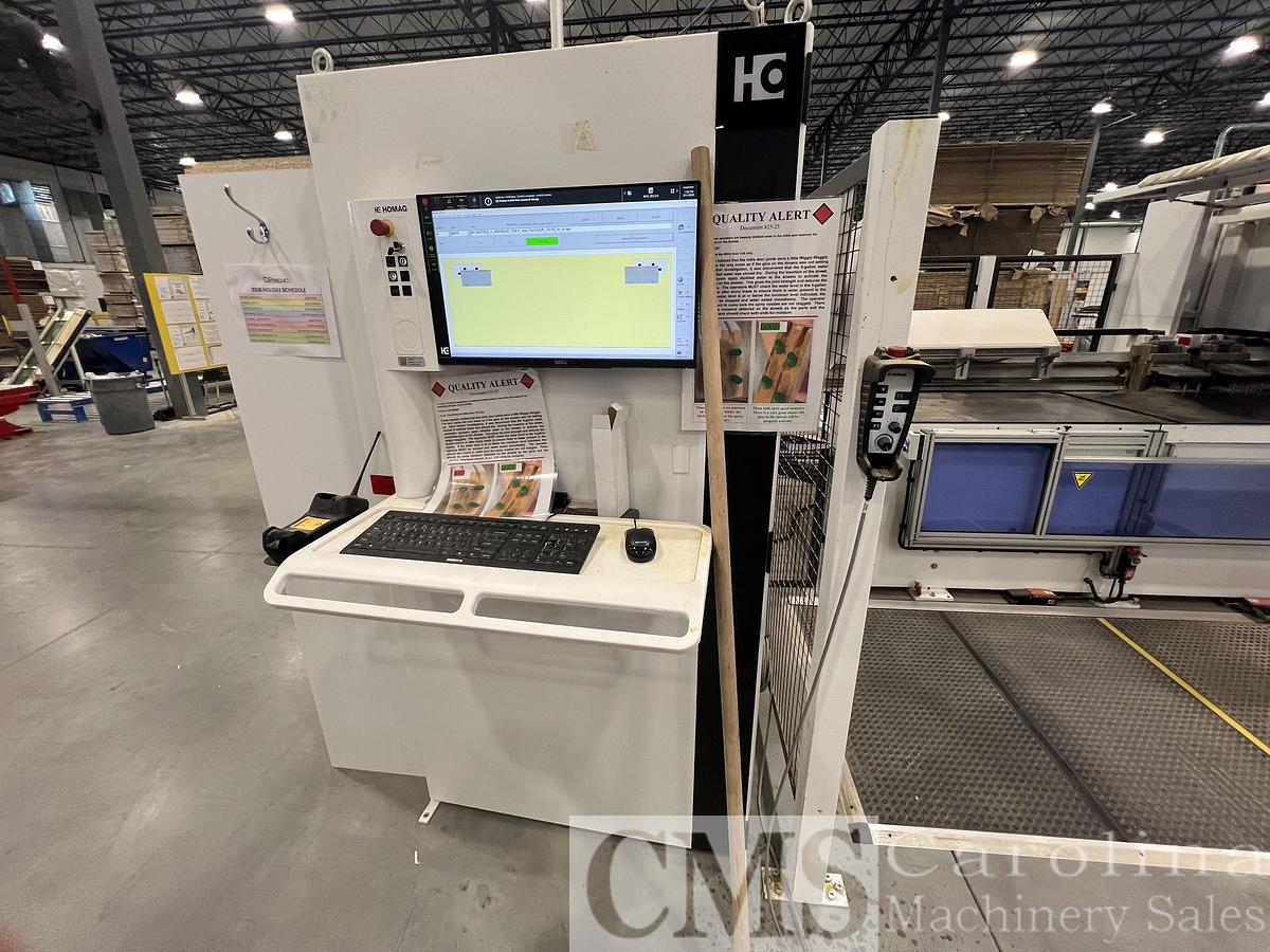 Used 2021 Homag Drillteq C600 with Stackteq C500 Stacker