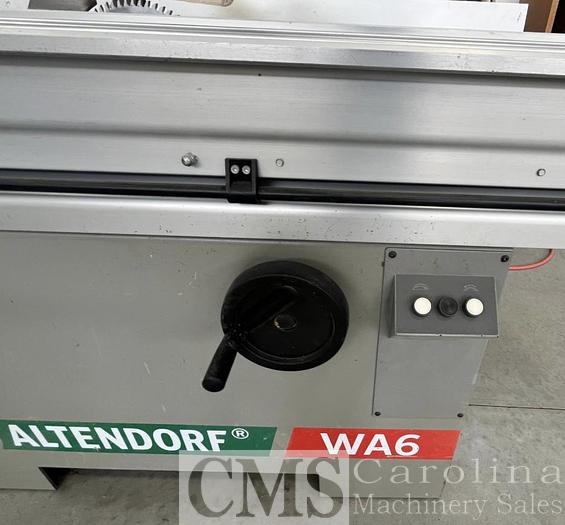 Used 2003 Altendorf WA6 Sliding Table Saw