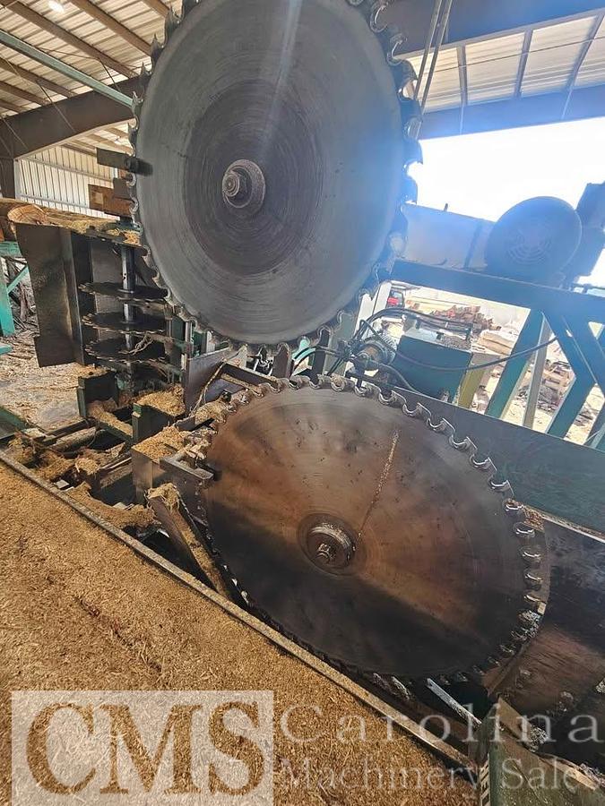 Used Helle 4-Head Block Sawmill