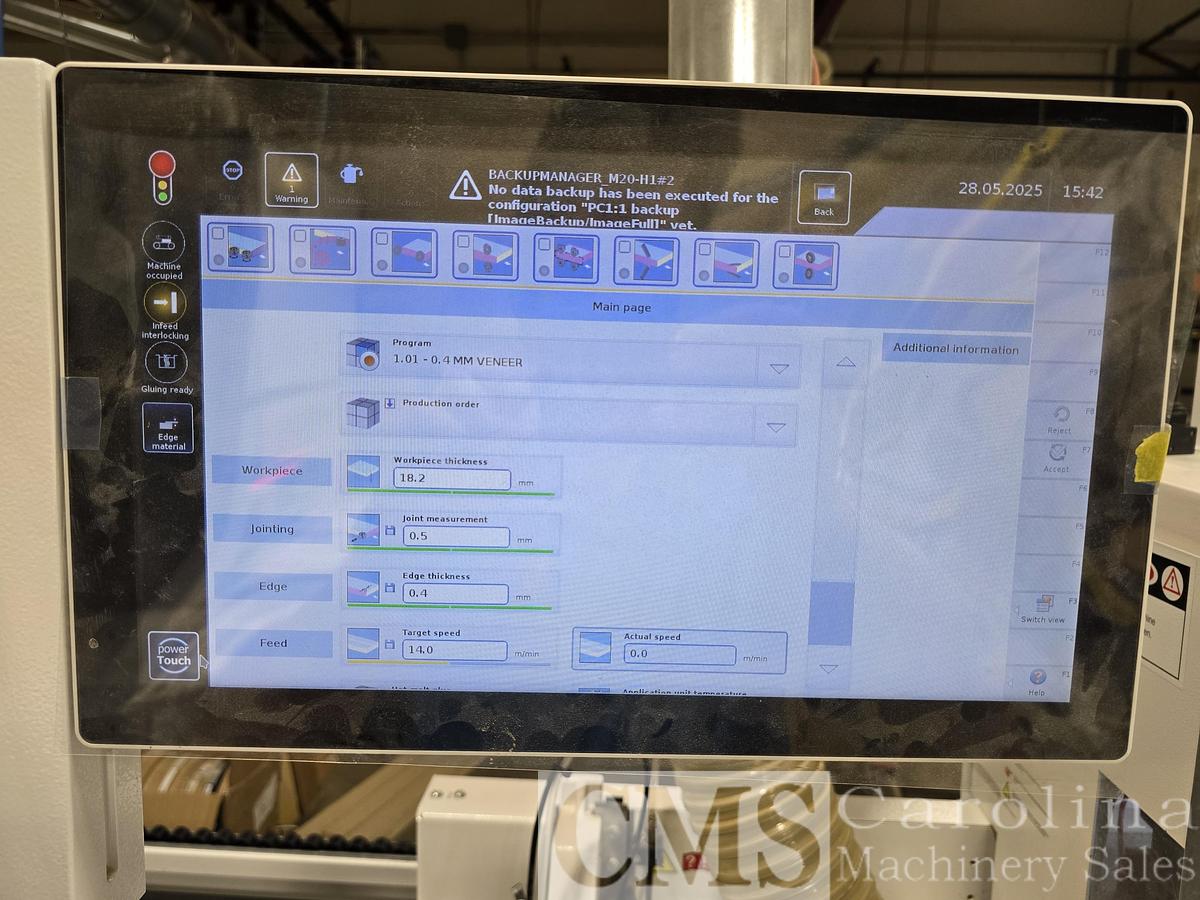 Used 2018 Homag Edgeteq S300 Edgebander