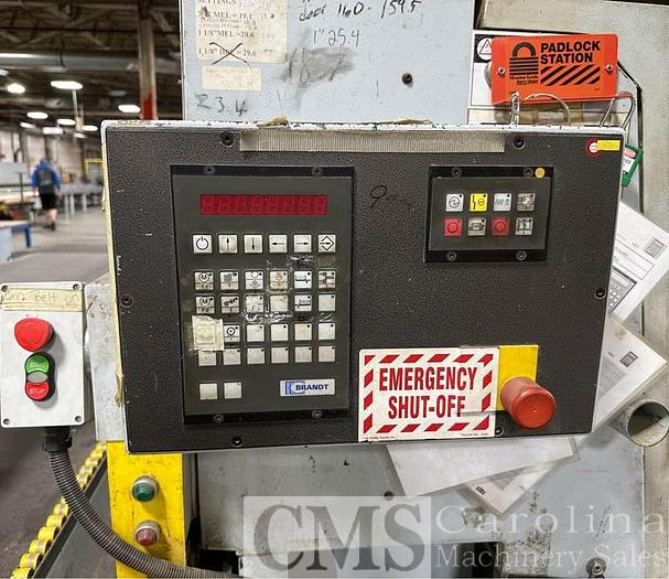 Used Brandt KD 76F Edgebander w/ Ligmatch Return