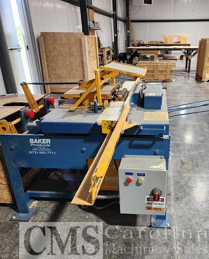Used 2017 Baker Single Head Pallet Notcher