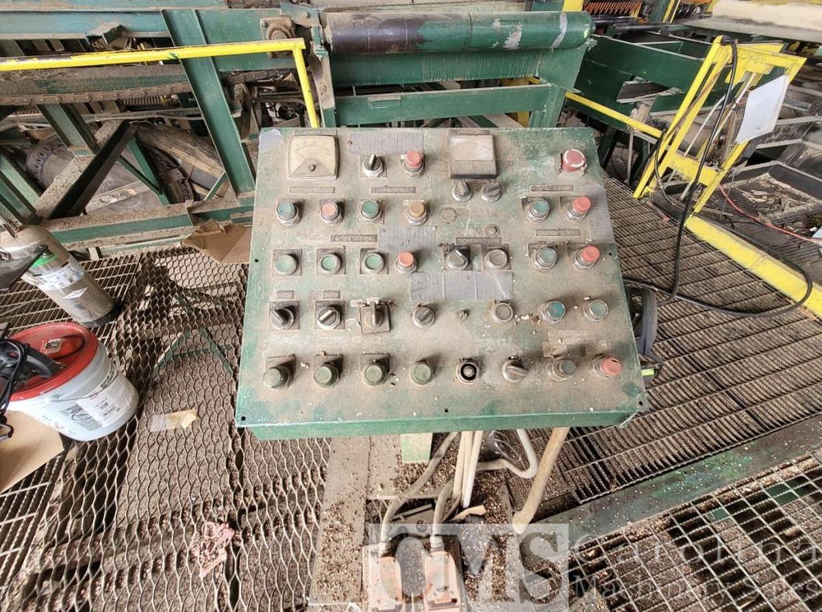 Used Corley 8"x60" Top Arbor Gang Edger