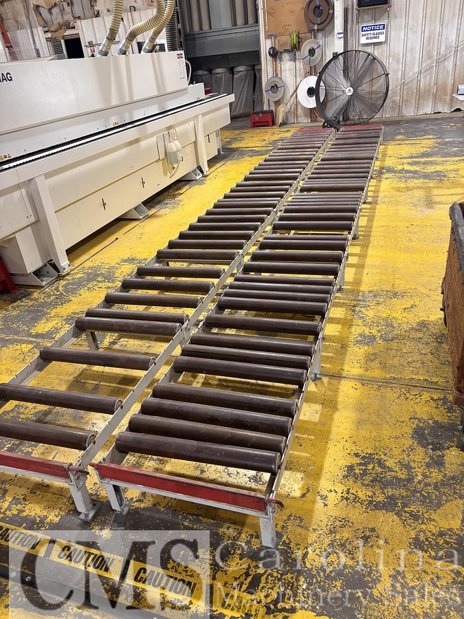 Used Q Systems Roller Conveyor