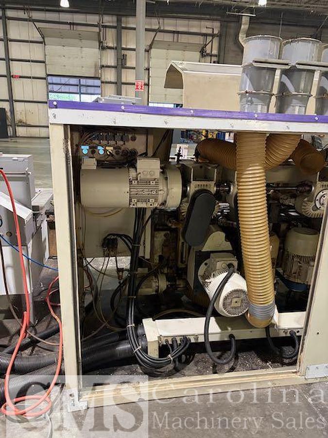 Used Weinig Hydromat 23 C Moulder with Infeed System