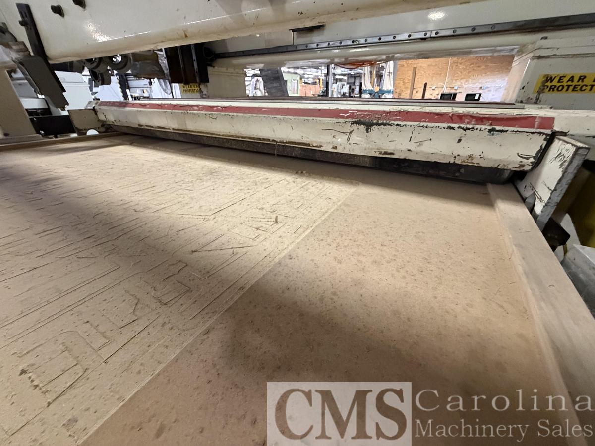 Used 2002 Thermwood Model C53 CNC Router with Roller Hold Down